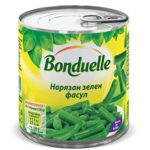 Bonduelle ЗЕЛЕН ФАСУЛ, РЯЗАН 425 МЛ