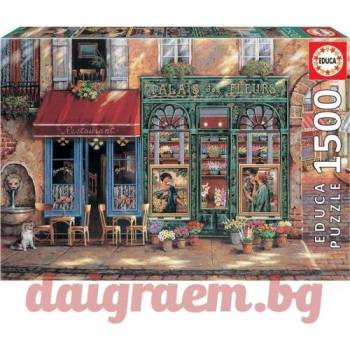 Image 1 of Educa Пъзел EDUCA 18004 - 1500 части - Palais des Fleurs (EDU18004)