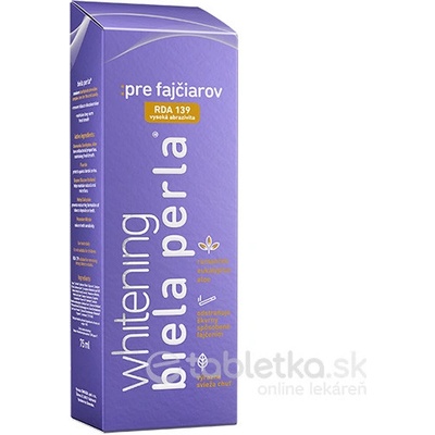 Biela perla Pre fajčiarov 75 ml
