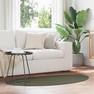 vidaXL Килим HUARTE Горско зелено 80 x 150 cm Полиестер (4103691)