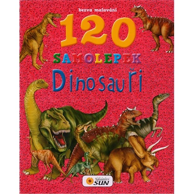 Dinosauři 120 samolepek Bezva malování