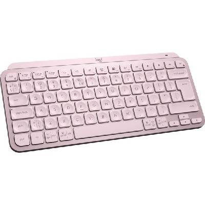 Logitech MX Keys Mini Minimalist Wireless Illuminated Keyboard, Rose - US INTL 920-010500