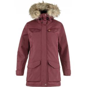 Fjall Raven Дамско палто Fjällräven Women's Nuuk Parka Coat - Port - размер XL (102-3043-0416)