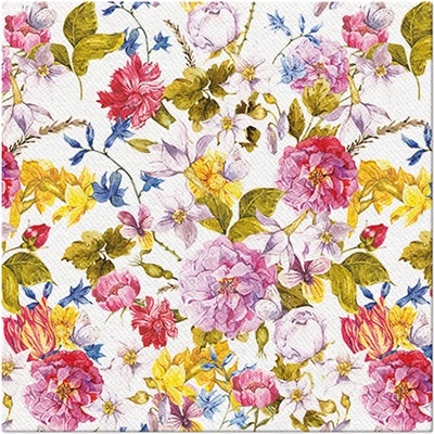 PAW ubrousky Airlaid Herbal roses 40x40cm