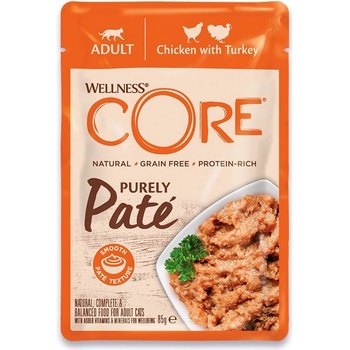 Wellness Core Purely Paté пиле и пуйка 85 г