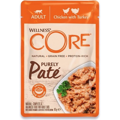 Wellness Core Purely Paté пиле и пуйка 85 г