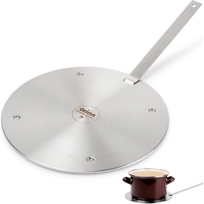 Orion Nerezová indukční podložka s odnímatelnou rukojetí 24 cm – Sleviste.cz