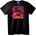 NOONEBRAND Тениска Лош куче стрийт арт - 2XL, Black