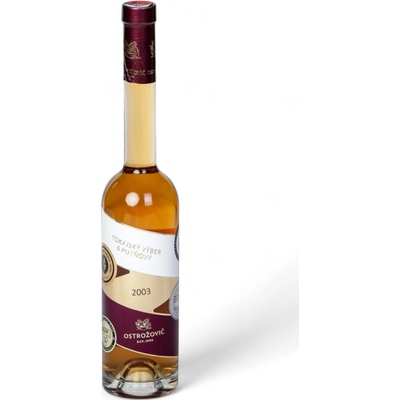 J&J Ostrožovič Tokajský výber 6-putňový 2003 11,5% 0,375 l (čistá fľaša)