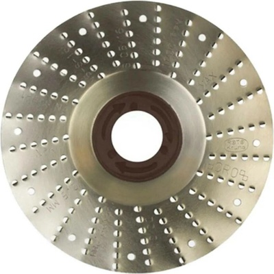 ROTO - Rotační rašple 125x22,2mm - 2,5mm - čepel hrubá, R-2.5/125-Z