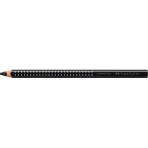 Faber-Castell Grip Jumbo триъгълен черен цветен молив FC110999 (FC110999)