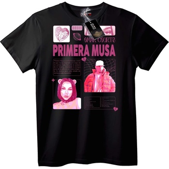 NOONEBRAND Тениска Omar Courts Primera Musa - M, White