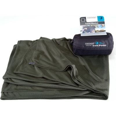 Cocoon Завивка Cocoon Coolmax Travel Blanket Blanket - Shadow Green - размер 180 x 140 cm (558-0015-0211)