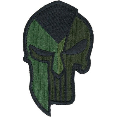 Nášivka: PUNISHER Spartan REV [ssz] olivová | černá