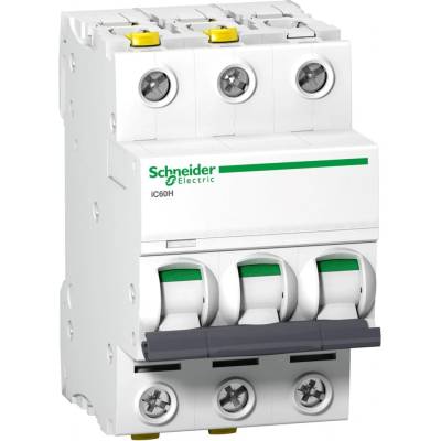 Schneider Electric 3p C 4A 10kA iC60H Acti9