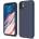 elago Soft Silicone Case - силиконов (TPU) калъф за iPhone 11 (тъмносин)