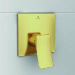 Ideal Standard Вграден смесител за душ Ideal Standard Atelier Conca, златист цвят, без тяло за вграждане (A7373A2)