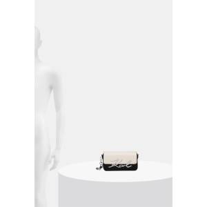 KARL LAGERFELD чанта тип хобо дамска от кожа K/SIGNATURE (B3W30303)