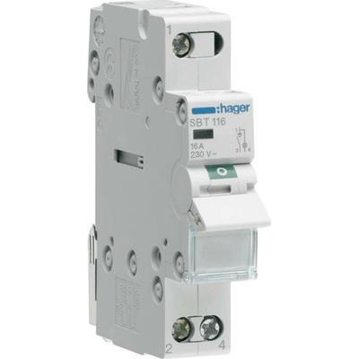 Hager 1-pólový 16 A 230 V SBT116
