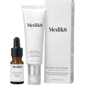 Medik8 Balance Moisturiser with Glycolic Acid Activator 50 ml