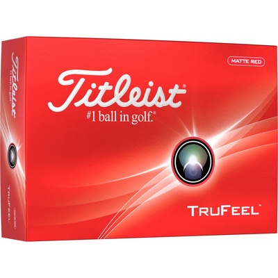 Titleist TruFeel červené 12 ks