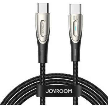 Choetech Кабел Joyroom JYR847, от USB C(м) към USB C(м), 1.2m, 100W, черен (JYR847)