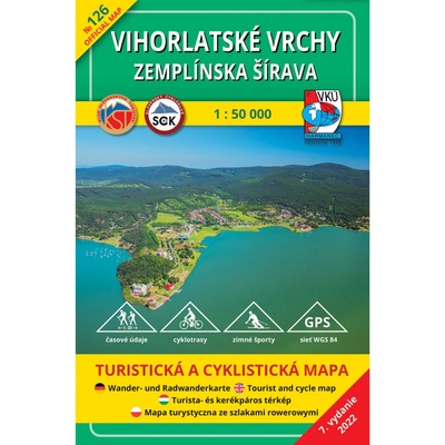 Vihorlatské vrchy - Zemplínska šírava 1:50 000 - kolektiv