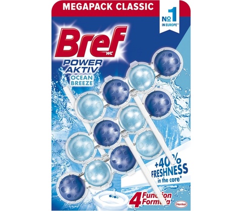 Bref Power Activ WC blok Ocean 3 x 50 g