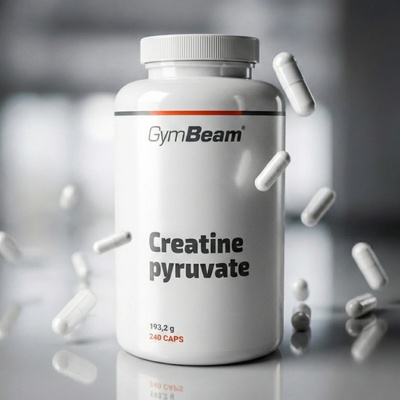 GymBeam Creatine pyruváte 240 kapsúl