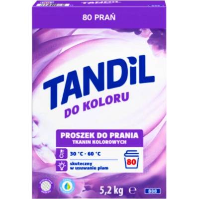 Tandil Aktiv prášek na praní bílého prádla 80 PD 5,2 kg