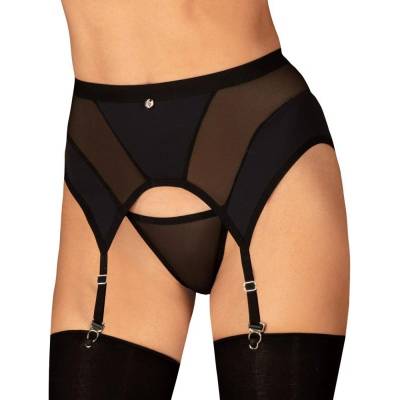 Obsessive Chic Amoria Garter Belt Black