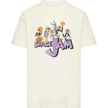 MERCHCODE Тениска Space Jam Group Oversize Tee sand XXLUB-MC1524-00208 - , размер L