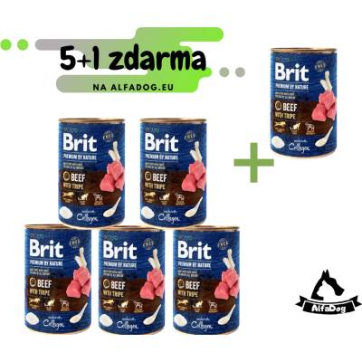 Brit Premium by Nature Beef with Tripes 400 g