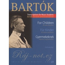 BARTÓK: For Children drobné skladby pre husle a klavír