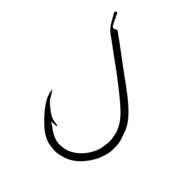 Gamakatsu LS-3310F New Label Hooks Black veľ.1 9 ks