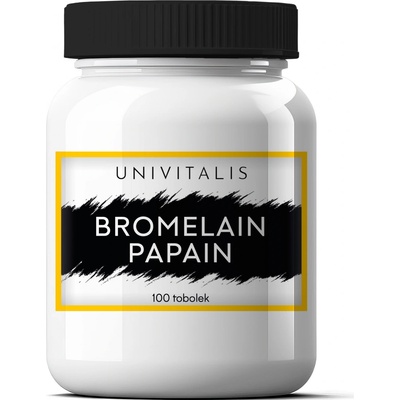 Univitalis Bromelain + Papain 100 tablet