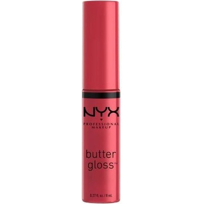 NYX Professional Makeup Butter Gloss lesk na pery 32 Strawberry Cheesecake 8 ml