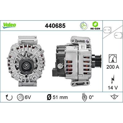 Alternátor VALEO 440685