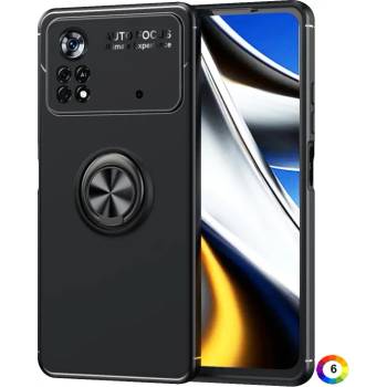 Image 1 of Xiaomi Poco X4 Pro 5G Удароустойчив Ring Holder Калъф и Протектор