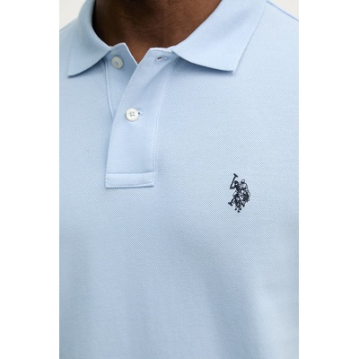 U. S. Polo Assn U. S. Polo Assn. тениска с яка мъжка от памук DHM PIQUE (MUP3312)