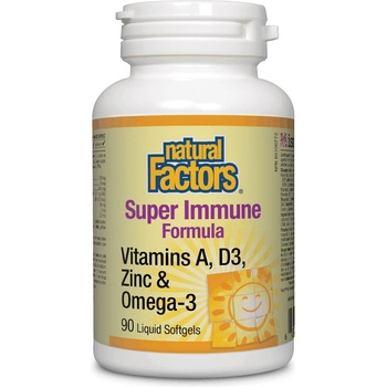 Natural Factors Super Immune Formula, 90 капсули, Natural Factors
