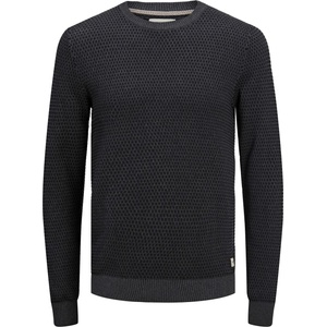 JACK & JONES Блуза Jack and Jones Men's Knitted Crew Sweatshirt - Dark Grey Mel