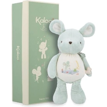 Kaloo Petit Chansons Звукова играчка Плюшена мишка с камбанка