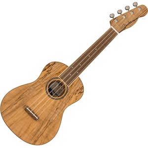 Fender Zuma Exotic WN Natural Spalted Maple Концертно укулеле (0970450594)
