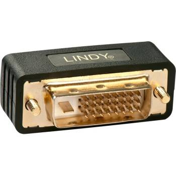 Lindy Преходник Lindy LNY-41098, от DVI-D(м) към DVI-I(ж), черен (LNY-41098)