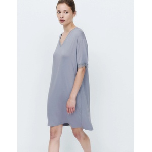 Marks & Spencer Къса нощна риза с дантелен детайл Marks & Spencer синя Marks & Spencer | Sin | ЖЕНИ | M