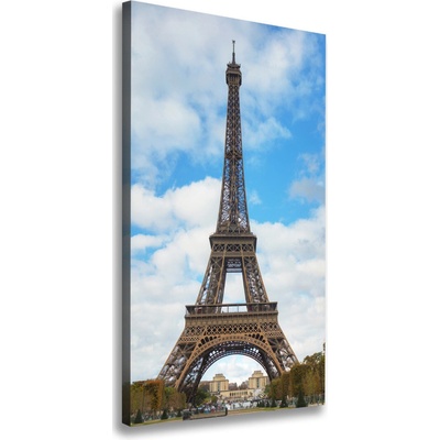 Vertikálny foto obraz na plátne Eiffelová veža Paríž 50x100 cm