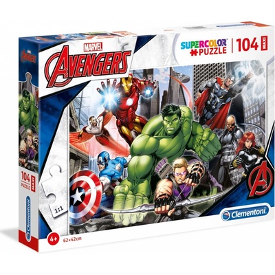 Clementoni Avengers: Zvítězíme MAXI 104 dílků
