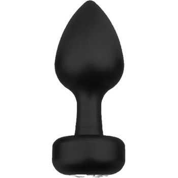 Image 1 of Sensual Алуминиево дилдо Butt Plug "SENSUAL BLACK" 7 см