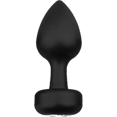 Sensual Алуминиево дилдо Butt Plug "SENSUAL BLACK" 7 см